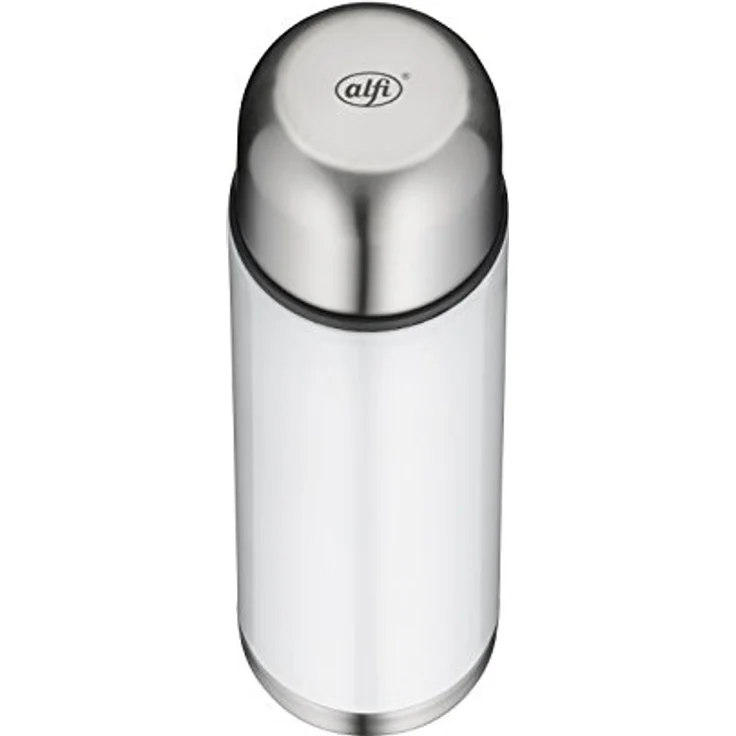 alfi 5457.211.075 Isolierflasche IsoTherm, Edelstahl Alpinweiß, 0,75 Liter, Drehverschluss, 12 Stunden heiß, 24 Stunden kalt, BPA-Free – Bild 6
