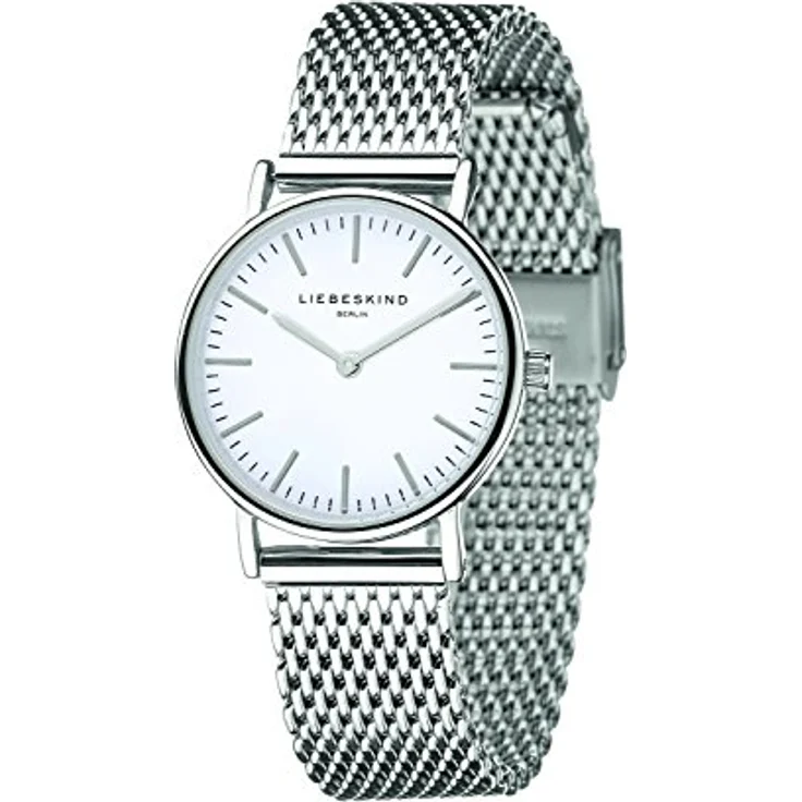 Liebeskind Berlin Damen Analog Quarz Uhr mit Edelstahl, 30 mm Gehäusedurchmesser, Easy-Change-System – Bild 2
