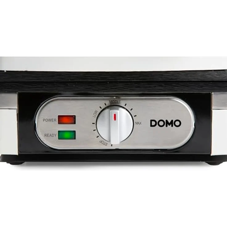 DOMO WAFFELEISEN DO9274W – Waffeleisen in Powder White mit PFAS-freier Antihaftbeschichtung und temperaturregulierbarem Thermostat – Bild 4