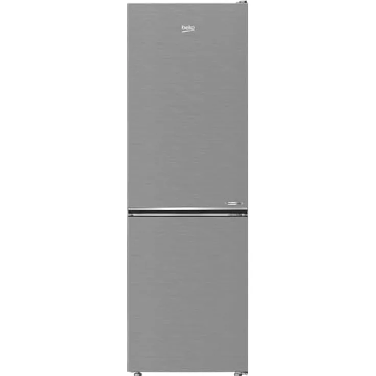 Beko B7RCNE367HXB Kühl-/Gefrierkombination, 316 l Nettovolumen, NoFrost, HarvestFresh, MultiZone, Edelstahl-Look