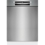 Bosch SMU4ECS24E Serie 4 Unterbau-Geschirrspüler, 60 cm breit, Bestecksystem, Efficient Dry; Flex Körbe; VarioSchublade; 3-fach Rackmatik; Silence Plus