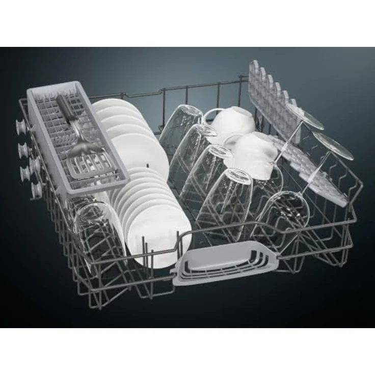Siemens SX61HX00TE, iQ100, Vollintegrierter Geschirrspüler, 60 cm, 13 Maßgedecke, Energieeffizienzklasse C, Home Connect-fähig – Bild 7