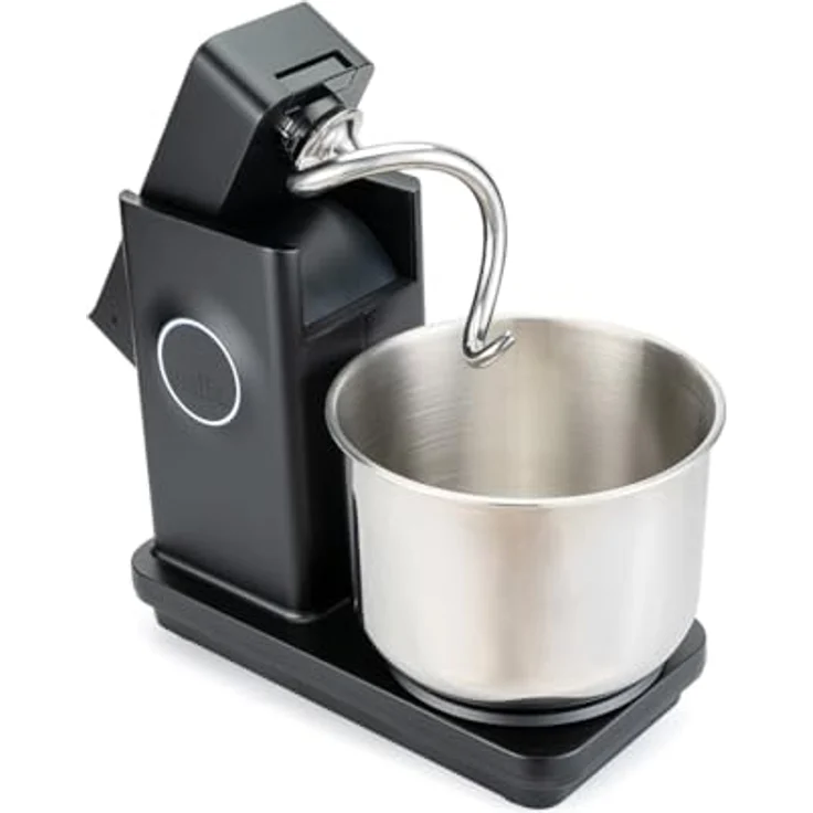 wilfa Küchenmaschine PROBAKER TIMER KM2BS-T70 schwarz, 700 Watt, integrierter Timer, 7-Liter-Edelstahl-Schüssel – Bild 3