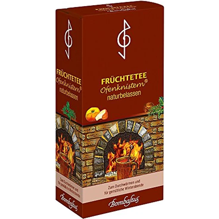 Bombastus Ofenknistern Früchtetee, naturbelassener Tee aus winterlichen Früchten und Gewürzen, 200 g – Bild 2