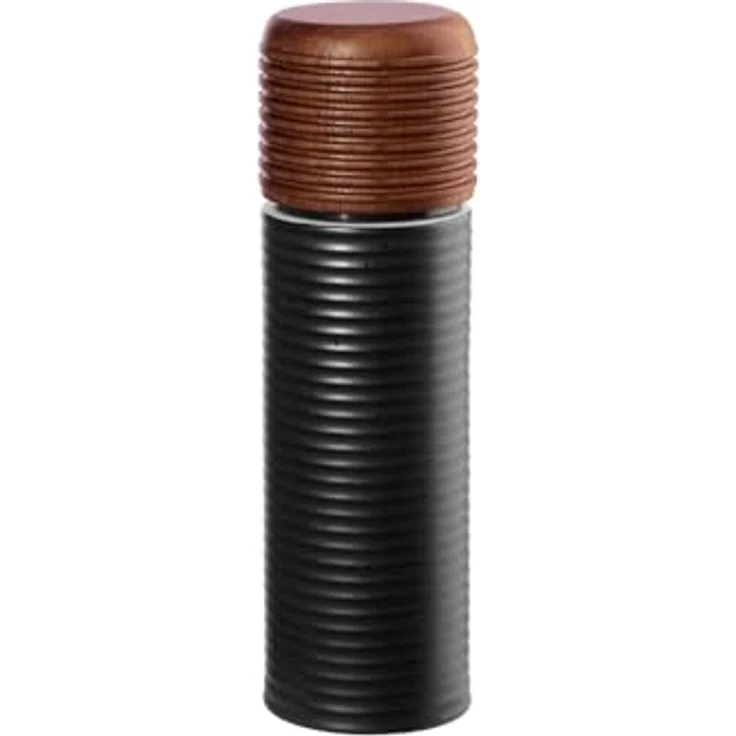 ASA SELECTION Salzmühle kitchen'art Pfeffer-/ Salzmühle schwarz 17 cm, Hochwertiges Porzellan, schlankes Design, leicht zu reinigen – Bild 1
