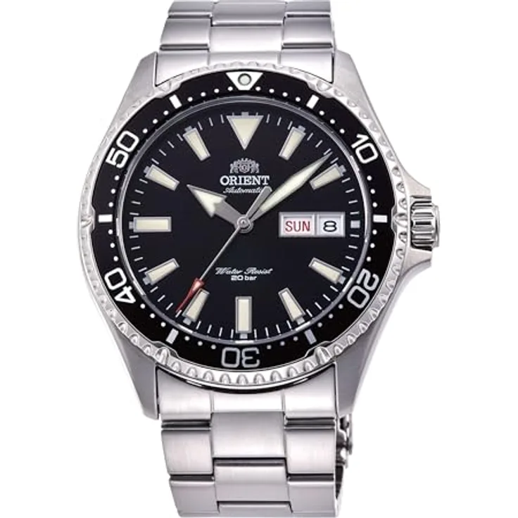 Orient Sportuhr RA-AA0001B19B, schwarz, mechanisches Uhrwerk F6922, 42 mm Edelstahlgehäuse, wasserdicht bis 20 ATM