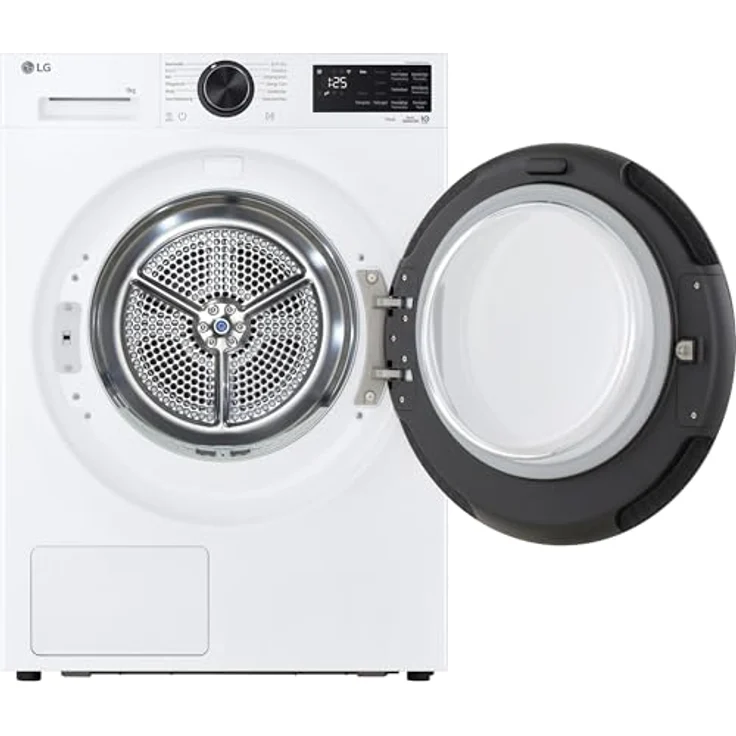 LG RT90X7W Wärmepumpen-Trockner, 9 kg, Energieklasse B, mit AI Dry, TurboDry, selbstreinigendem Kondensator, Weiß – Bild 4