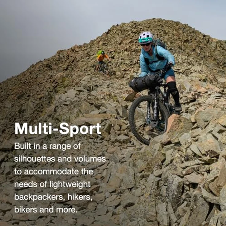 Osprey Wander Trekkingrucksack L XL Talon 22 Stealth, schwarz – Bild 5