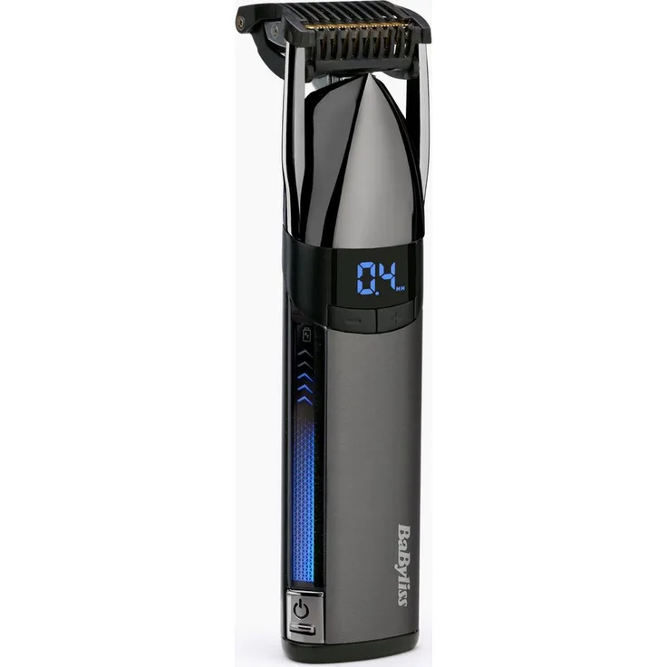 BaByliss Super-X Metal Stubble Trimmer S991E, Präziser Bartschneider mit japanischen Klingen und 24 Längeneinstellungen, wasserfest