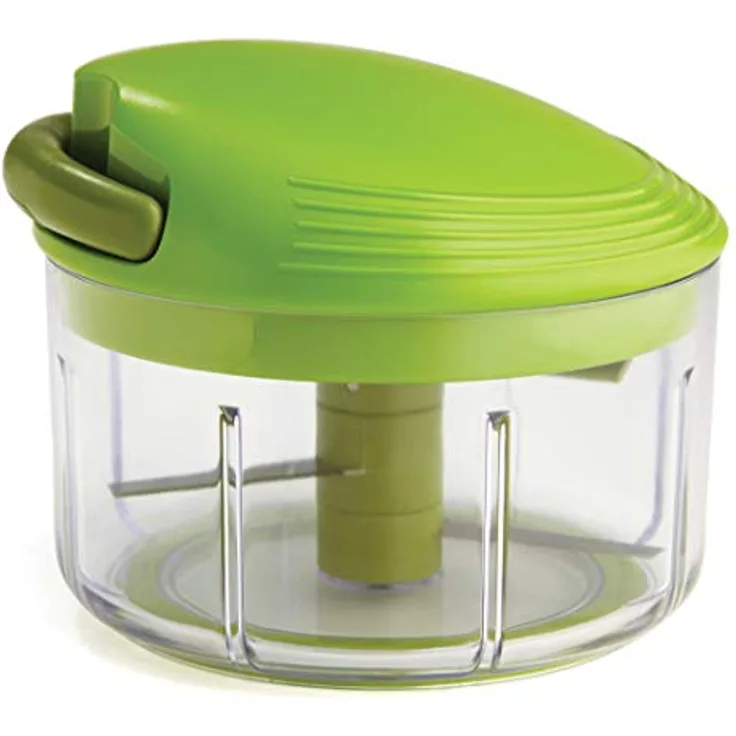 KUHN RIKON 27412 Pull Chop Universalhacker gross, grün, Plastic