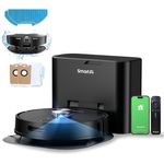 SMARTAI Nass-Trocken-Saugroboter SmartAI S8 PRO, 46,00 W, beutellos, 2 in 1, Schwarz, Automatische Staubauffang- und Ladefunktion, Absaugstation