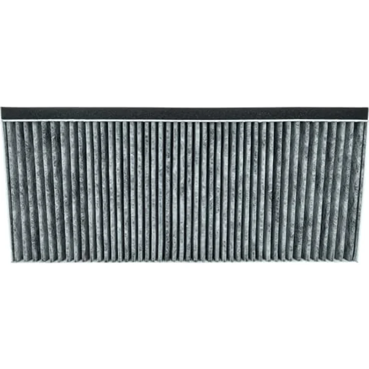 vhbw Aktivkohlefilter kompatibel mit Bosch DFL064A52, DFL063W55, DFL064A50, DFL063W50, DFL063W56, 45,5 x 20,0 x 2,3 cm, schwarz, für effektivere Umluft und Geruchsminimierung – Bild 3