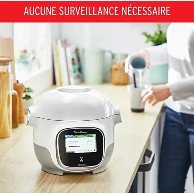 Moulinex Küchenmaschine Moulinex CE922110 Weiß 900 W 3 L, 900 W – Bild 5