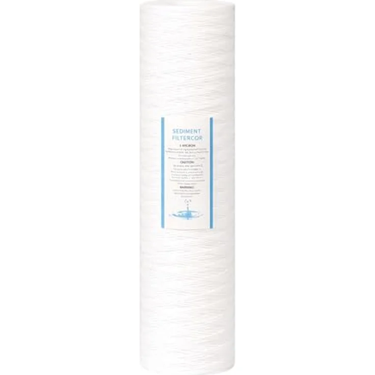 Naturewater PPW-20L 5 µ Baumwollfilter Kartusche, 508 mm (20 Zoll) für Umkehrosmoseanlage, schnelle Wartung, hohe Filtereffizienz – Bild 1