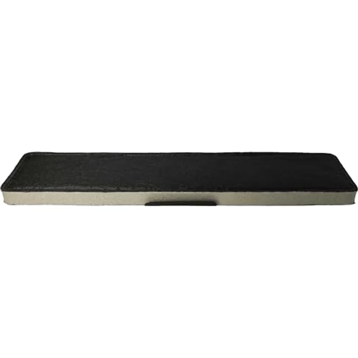 VHBW Aktivkohlefilter für Miele DA 6708 D / HVBR, DA 6708 D / OBSW, DUU1000-1, 43 x 10 x 2 cm, rechteckig, schwarz/grau – Bild 2