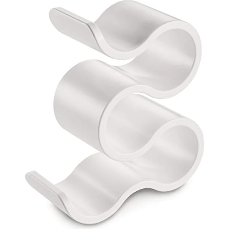 koziol Flaschenregal Boa, Kunststoff, solid weiß, 11,1 x 23,6 x 28,6 cm – Bild 2