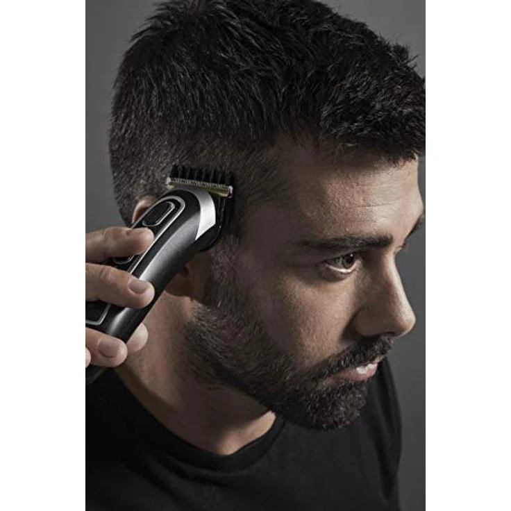 Rowenta TN9140 Trim & Style 13-in-1 Haarschneider mit Edelstahlklingen und 6 Kämmen, Lithium-Akku, 90 min Betriebsdauer, Nass- und Trockentechnologie, schwarz – Bild 3