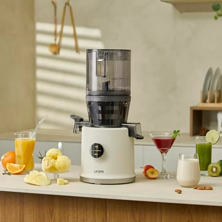 Hurom H80-ST, Slow Juicer mit 2,2 Liter Einfüllkammer und innovativer Slow-Juicing-Technologie – Bild 8