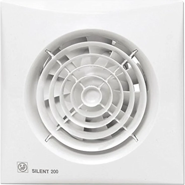Thermorex THERMEX Fan Silent 200 CZ Scandic, Belüftungsventilator mit 180 m³/h Luftdurchsatz, geräuscharm mit 33 dB, energieeffizient 16 W – Bild 5