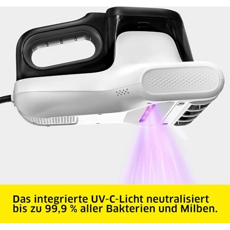Kärcher VCH 4 UVClean, Matratzensauger mit 99,9% Milben- und Bakterienentfernung – Bild 6