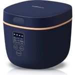 KONKA Reiskocher, Digitaler Reiskocher Klein 2L, 400 W, Timer- und Warmhaltefunktion, 9 Programme