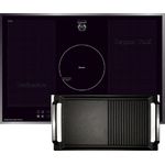 Kaiser Küchengeräte Induktions-Kochfeld KCT 777 FI, 77 cm, Barbecue-Funktion, inkl. Grillplatte, schwarzes Glas