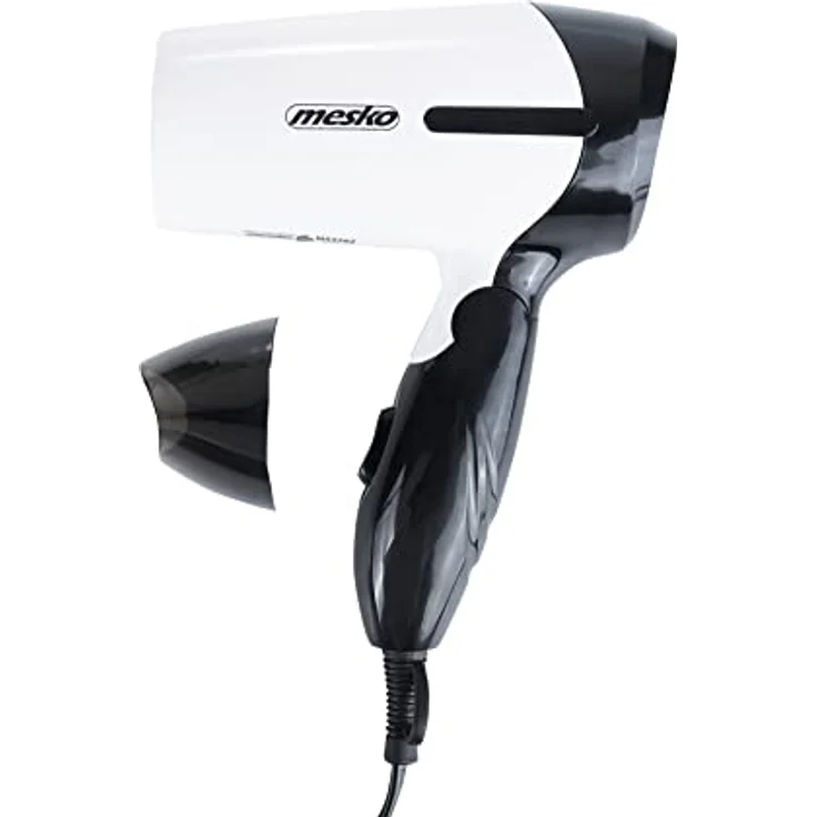 Mesko MS 2262 Haartrockner, 1000W, 2 Temperaturstufen, schwarz, weiß – Bild 6