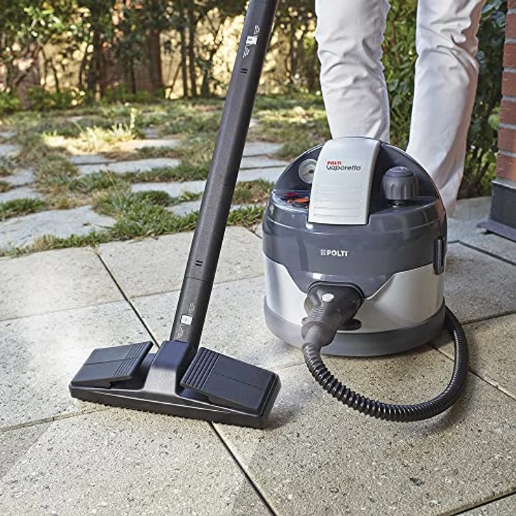 POLTI PTEU0260 Vaporetto ECO PRO 3.0 Dampfreiniger, tötet und beseitigt 99,99% der Viren, Keime und Bakterien, Edelstahl, 2 liters, Silber – Bild 4