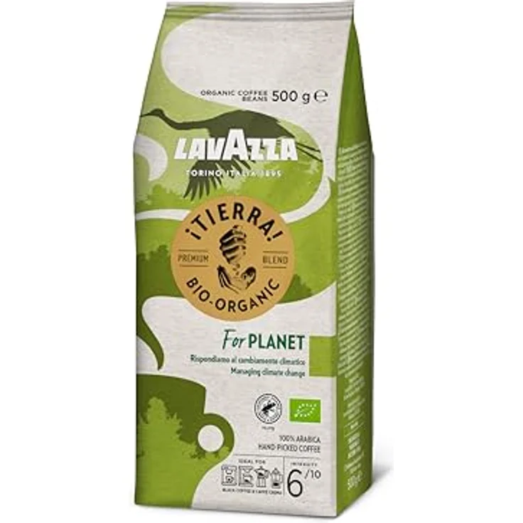 Lavazza Tierra Bio-Organic, 500g ganze Bohne – Bild 2