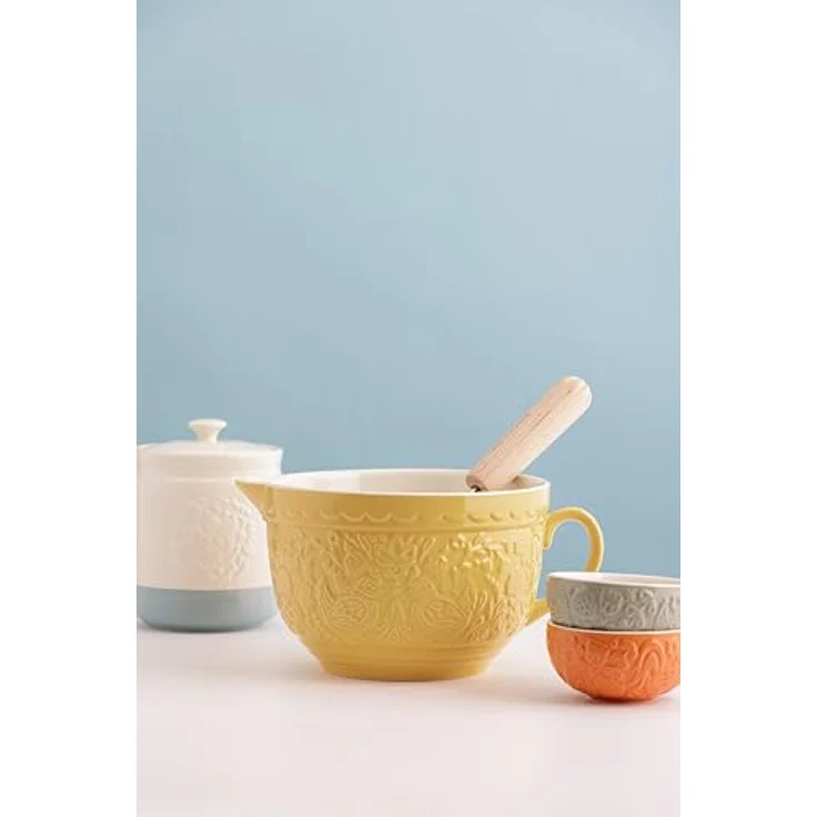 Mason Cash Rührschüssel mit Griff Home to Roost, 24 cm, gelb – Bild 7