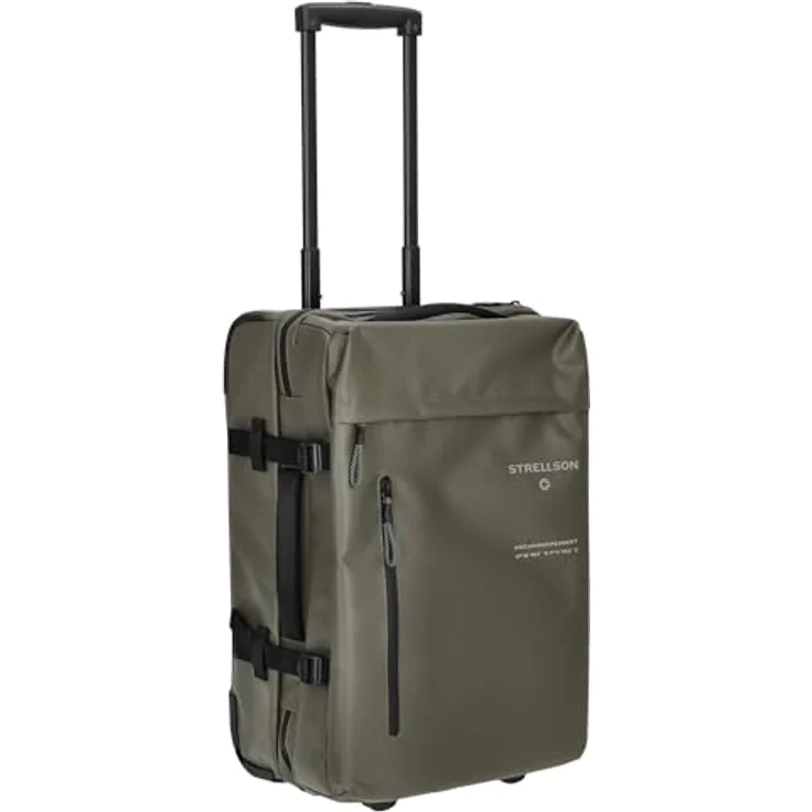 Strellson Stockwell 2.0-2-Rollen-Kabinentrolley 51 cm Khaki – Bild 5