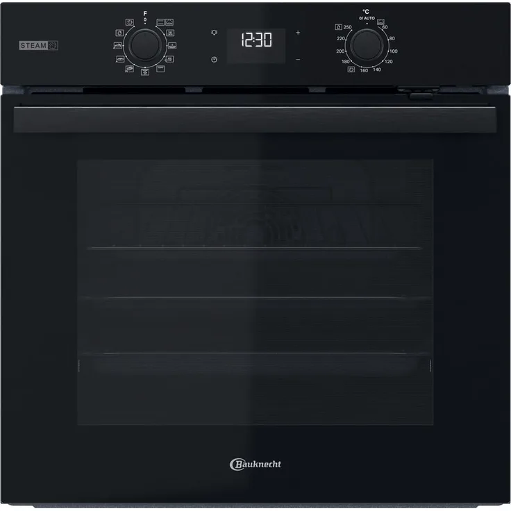 Bauknecht BBA2S85HU1K Einbaubackofen groß, Schwarz, AutoClean, Versandkostenfrei