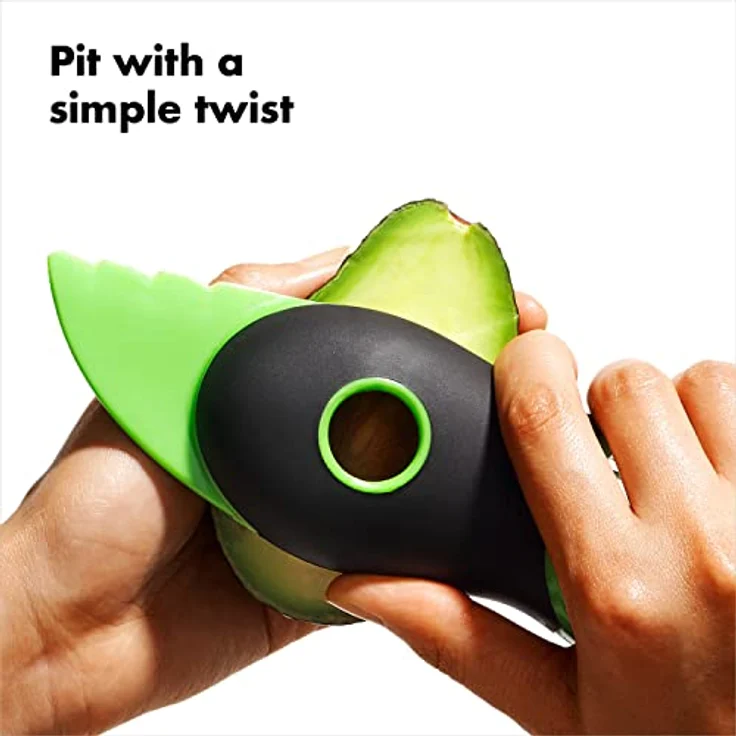 OXO Good Grips 3-in-1-Avocadoschneider - grün – Bild 5