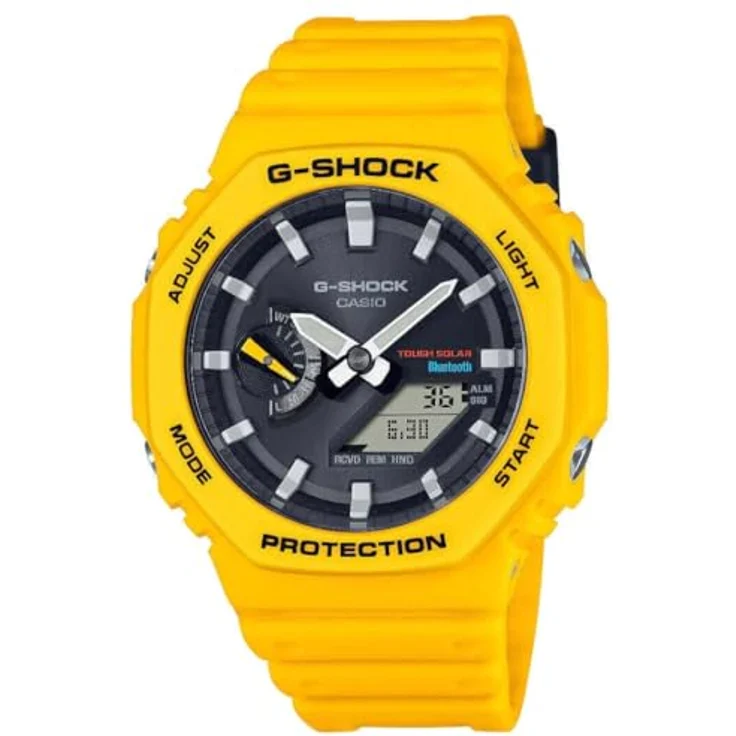 Casio Herren Armbanduhr G Shock GA B2100C 9AER Solar, analog, digital – Bild 2