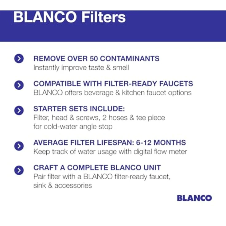 Blanco Drink Filter, Wasserfilter, Weiss – Bild 3