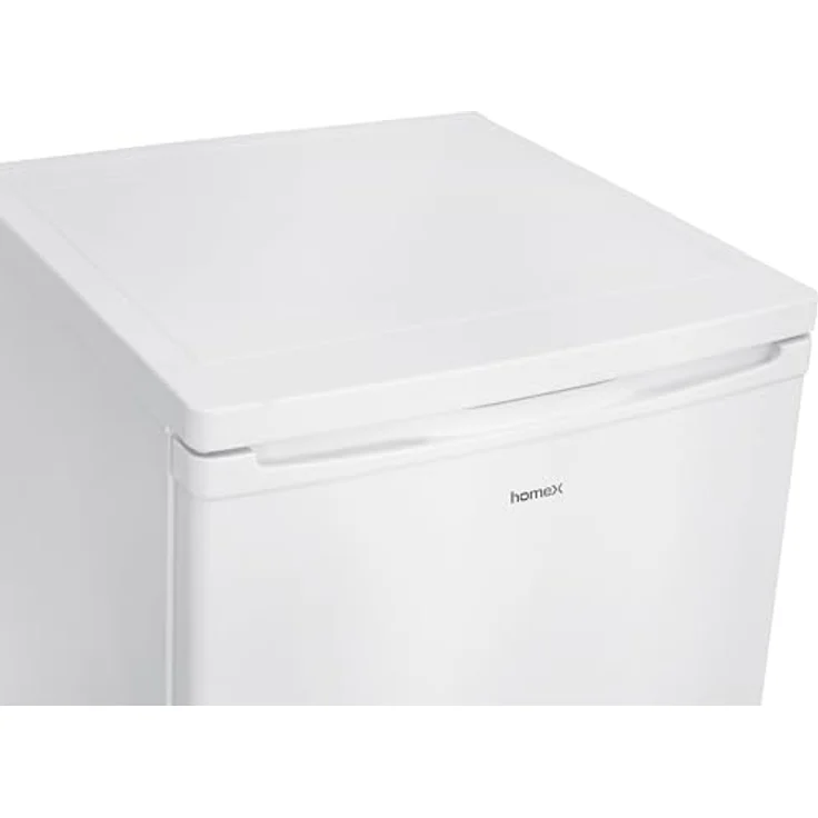homeX CS1091E-W Kühlschrank mit Gefrierfach, Mini Kühl-Gefrierkombination 109 Liter, freistehend, 4-Sterne Gefrierfach, weiß – Bild 10