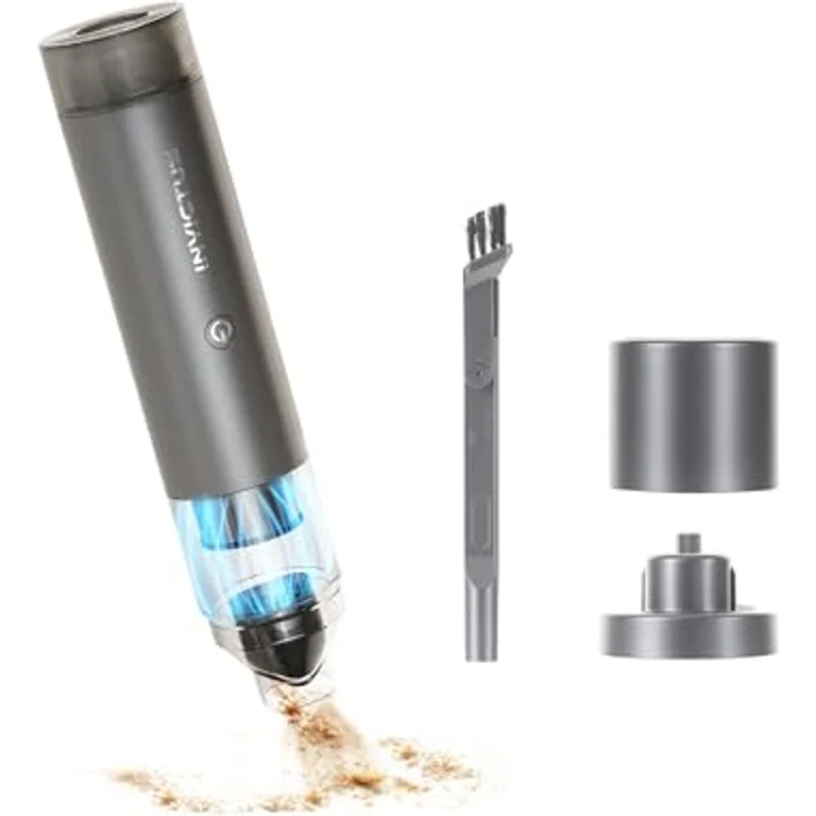 Genius Akku-Handstaubsauger INVICTUS ONE TABLE, 85,00 W, beutellos, 2in1 Staubsauger & Luftpumpe, perfekt für Ausflüge, leicht und kompakt – Bild 1