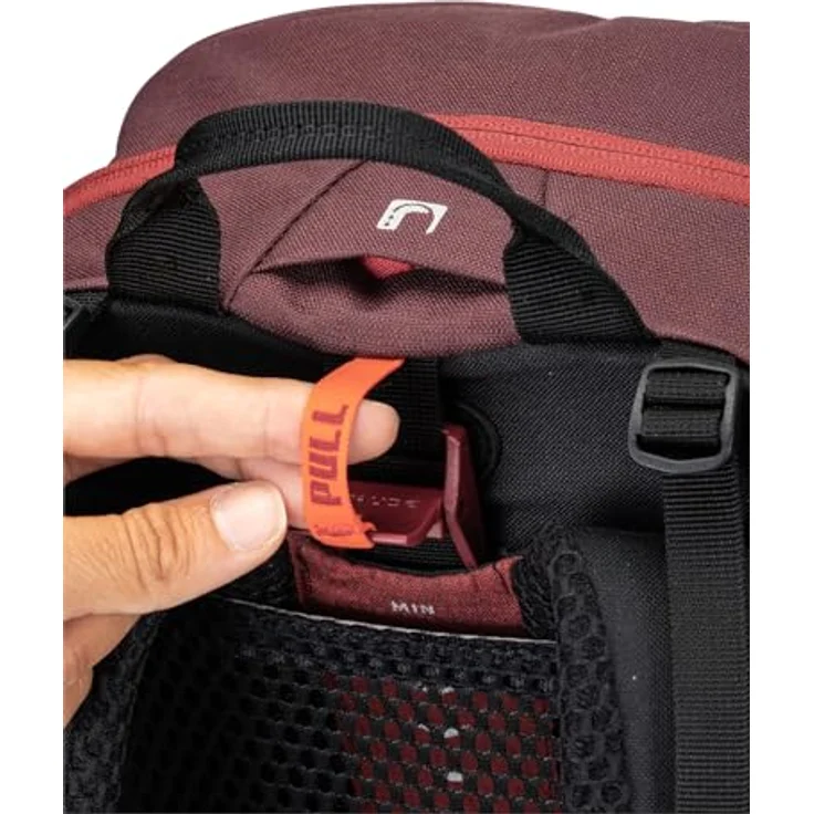 VAUDE Wizard 18+4 redeva, Freizeitrucksack mit Aeroflex Control-Tragesystem und Reißverschluss-Volumenerweiterung, umweltfreundlich aus Recycling-Materialien – Bild 7