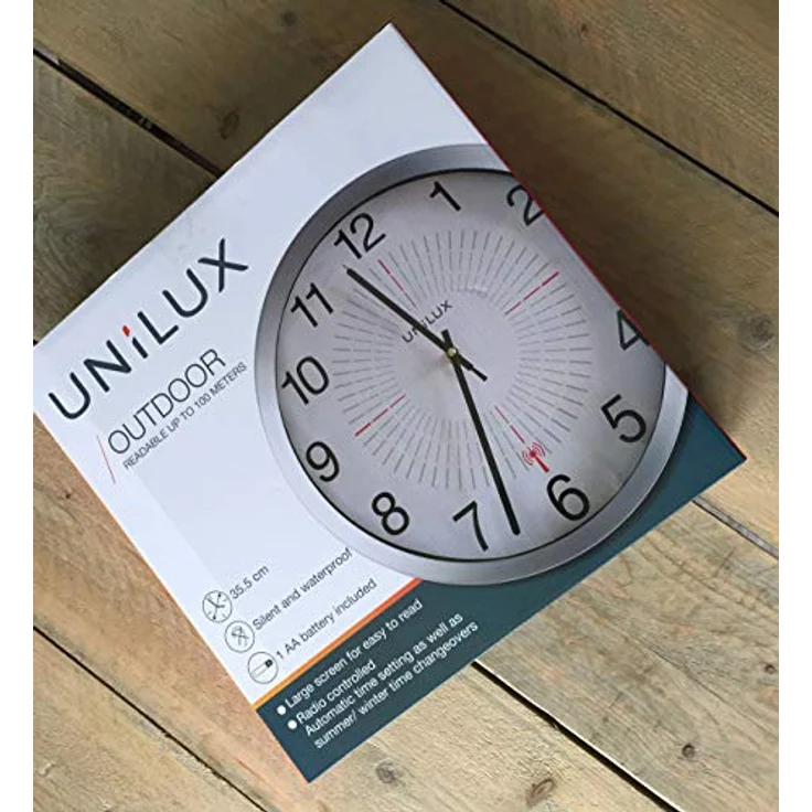 Unilux, Wanduhr, Draußen (35.50 cm) – Bild 5