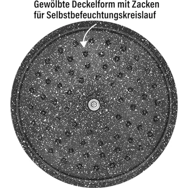 STONELINE Minibräter 20 cm, mit Aluguss-Deckel, schwarz – Bild 6