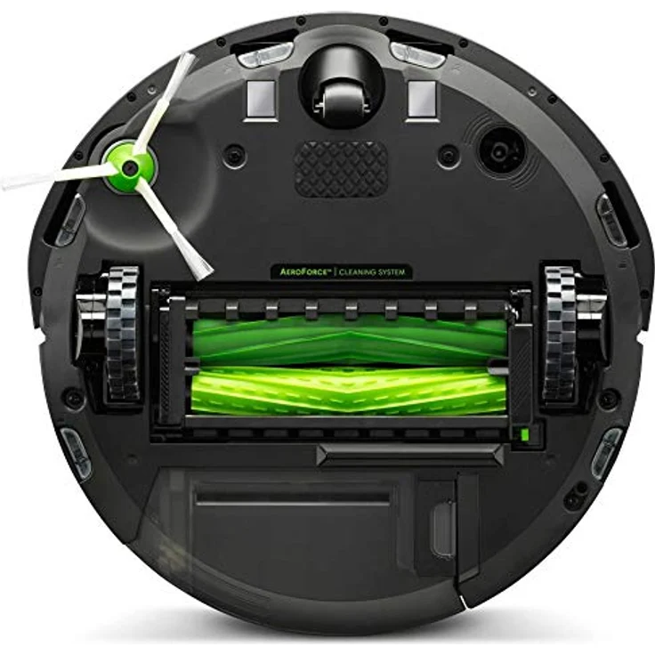 iRobot Roomba i7 7150 Saugroboter, 75 min Akkubetrieb HEPA-Filter, Kameranavigation, App- und Sprachsteuerung, silber-schwarz – Bild 4