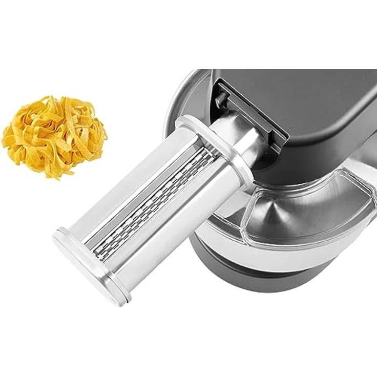 ECG Küchenmaschine Forza 5000-7000 Fettuccine Nudelvorsatz, Edelstahl, Einfache Installation – Bild 3
