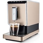 Tchibo Kaffeevollautomat Esperto Caffè für Caffè Crema und Espresso, Metallic Sand