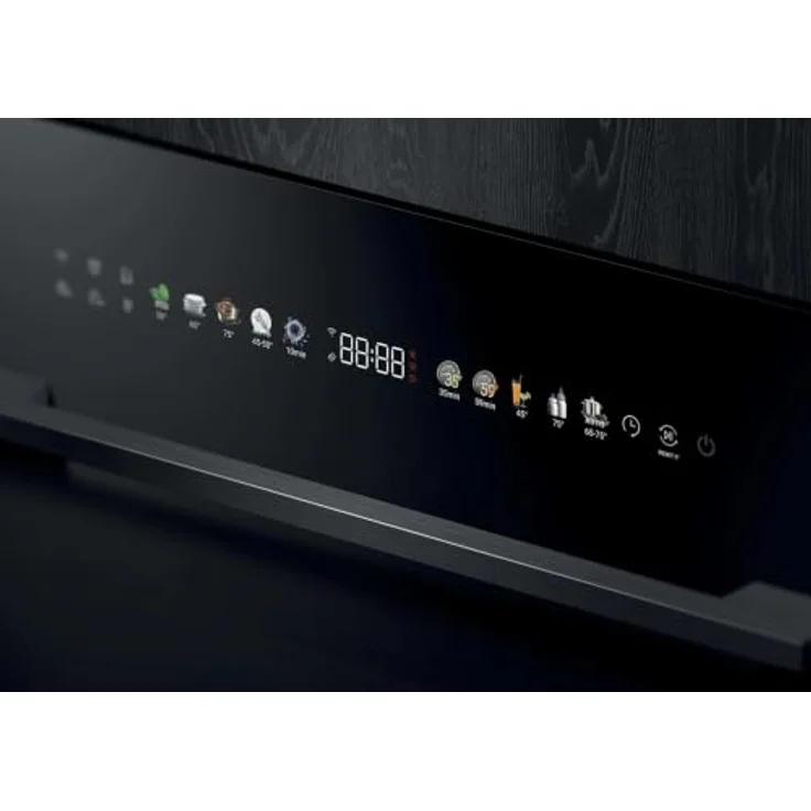 Haier XPI 8D9FFB, Halb integrierter Geschirrspüler, 60 cm, Schwarz, Touchscreen, TFT, 9 Spülprogramme – Bild 3