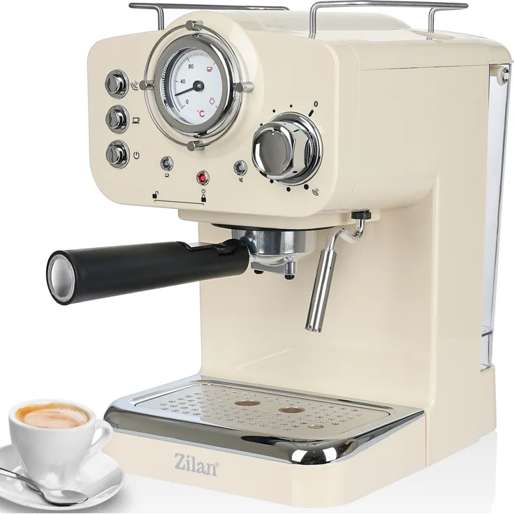 Zilan Espressomaschine ZLN-2992, Siebträger, 1,25 Liter Fassungsvermögen