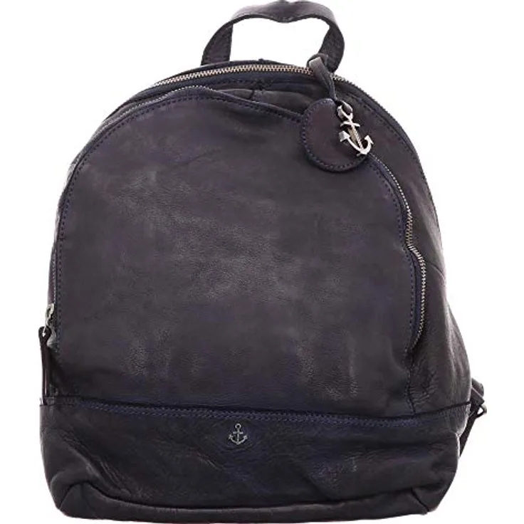 Harbour 2nd Anchor Love Meghan City Rucksack, 100% Leder, 30 cm, grau