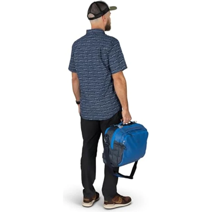 Osprey Transporter Carryon Boarding Bag, 46 cm mit Laptopfach, schwarz (Raven Black) – Bild 9