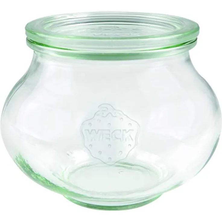 Weck Gläser Schmuckgläser 901, 500 ml (6x Einmachgläser, Marmeladengläser) 58311