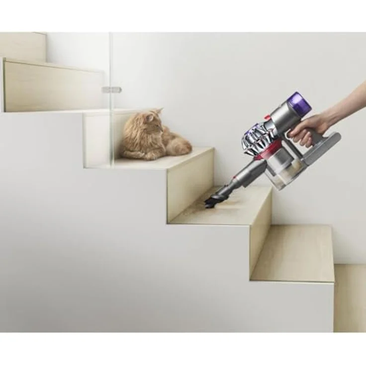 DYSON V8 (2023) Akku-Staubsauger mit HEPA-Filter, Turbo-Modus und Wandhalterung für Allergiker und verschiedene Bodenarten – Bild 3