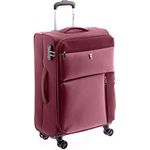 GLADIATOR Arctic Trolley 60 cm, Rot, mit vier Doppelrollen und ausziehbarem Tsa